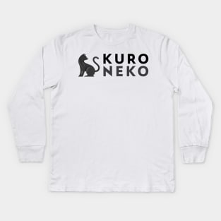 Kuro Neko Kids Long Sleeve T-Shirt